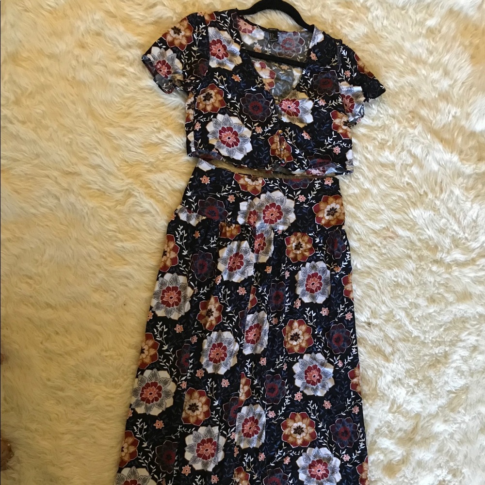 Floral Skirt and shirt separate from Forever 21